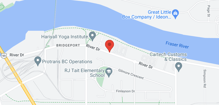 map of 318 10177 RIVER DRIVE